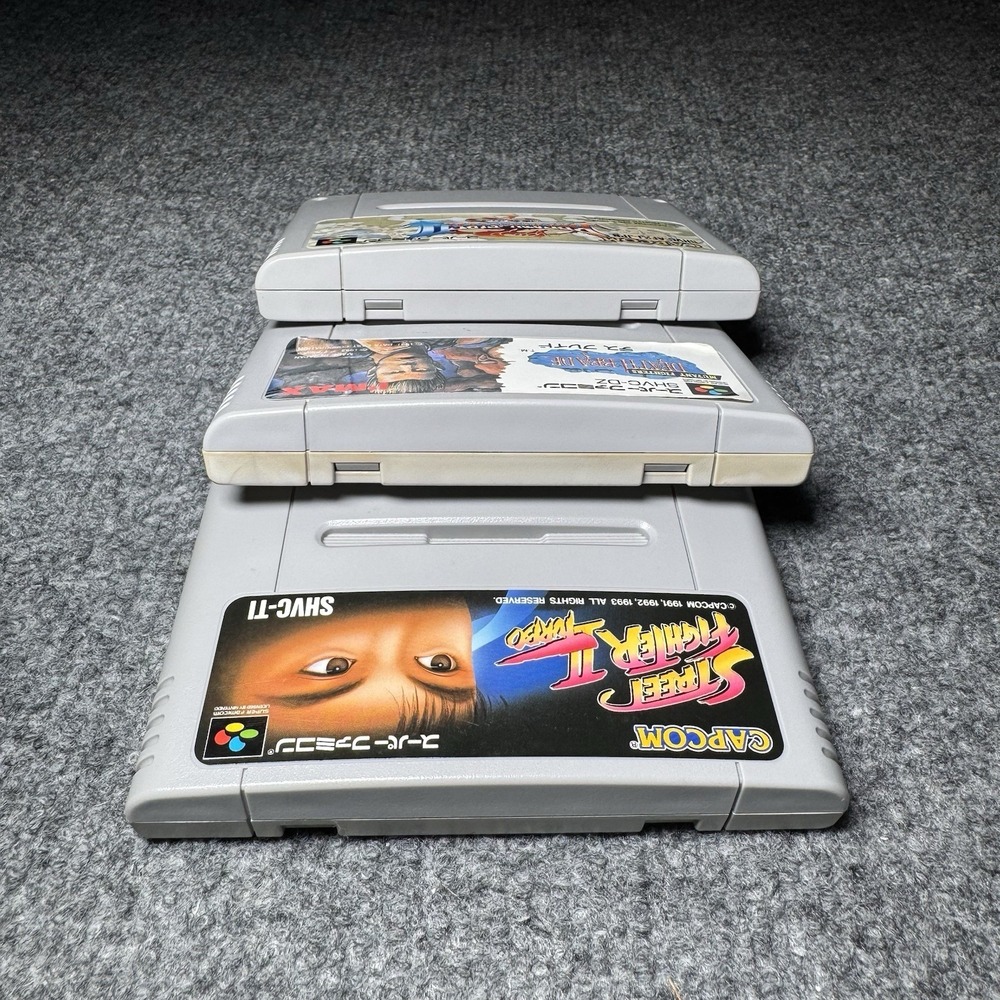 Nintendo‎ Super Famicom Cassette SNES Games Retro Japan 90s Bundle Lot X 3 Games - Picture 11 of 11